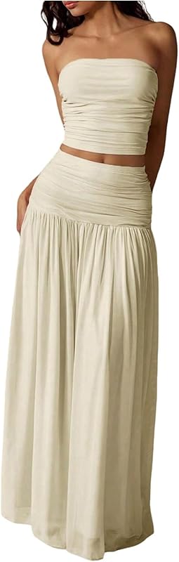 Milumia Womens Bandeau Pleated X Small