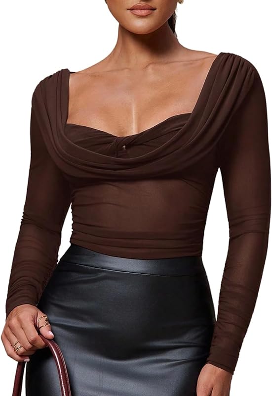 Milumia Womens Draped Outfits X Large