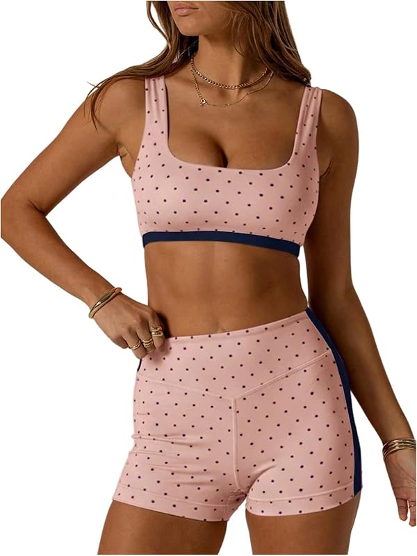 Milumia Womens Workout Outfit Waisted